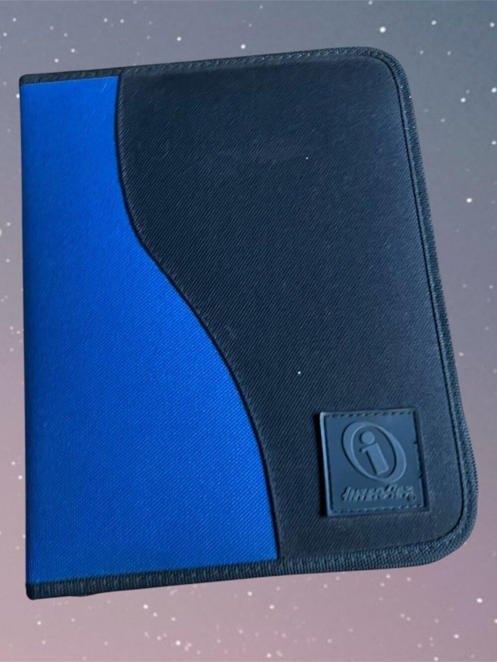 Sony Playstation Interact Loose Game Memory Card Binder (Blue & Black) Used